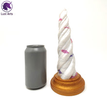 Load image into Gallery viewer, Preview photo of pre-made toy next to a standard size soda can for scale