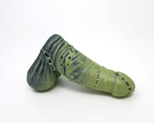 Load image into Gallery viewer, Frank&#39;s Monster horror/literary-themed adult toy in color Monster Green (light green coating, dark grey inside)
