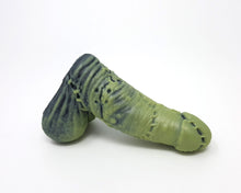 Load image into Gallery viewer, Frank's Monster horror/literary-themed adult toy in color Monster Green (light green coating, dark grey inside)