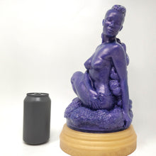 Load image into Gallery viewer, A Duchess size Jasmine's Garden Penetratable adult toy next to a can on a grey background