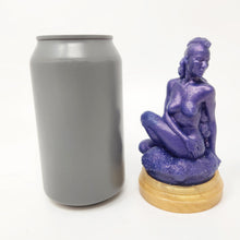 Load image into Gallery viewer, A Lady size Jasmine's Garden Penetratable adult toy next to a can on a grey background