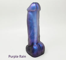 Load image into Gallery viewer, A King Noire dual-density insertable in Purple Rain (purple color shift over Black Power/Gloss Black)