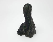 Load image into Gallery viewer, Photo of a Mosswood Dragon fantasy-themed adult toy in original color Forest Spirit (glow in the dark core)