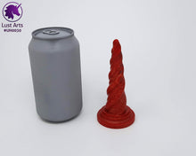 Load image into Gallery viewer, Preview photo of pre-made toy next to a standard size soda can for scale