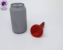 Load image into Gallery viewer, Preview photo of pre-made toy next to a standard size soda can for scale