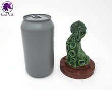 Load image into Gallery viewer, Preview photo rotating around a pre-made Tentacle adult toy next to a standard size soda can for scale