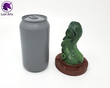 Load image into Gallery viewer, Preview photo rotating around a pre-made Tentacle adult toy next to a standard size soda can for scale