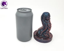 Load image into Gallery viewer, Preview photo rotating around a pre-made Tentacle adult toy next to a standard size soda can for scale