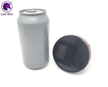 Load image into Gallery viewer, Preview photo of the underside of a pre-made Tentacle adult toy next to a standard size soda can for scale