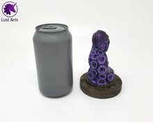Load image into Gallery viewer, Preview photo rotating around a pre-made Tentacle adult toy next to a standard size soda can for scale