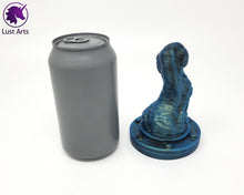 Load image into Gallery viewer, Preview photo rotating around a pre-made Tentacle adult toy next to a standard size soda can for scale