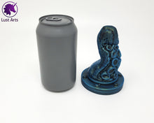 Load image into Gallery viewer, Preview photo rotating around a pre-made Tentacle adult toy next to a standard size soda can for scale