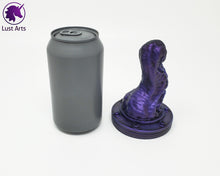 Load image into Gallery viewer, Preview photo rotating around a pre-made Tentacle adult toy next to a standard size soda can for scale