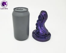 Load image into Gallery viewer, Preview photo rotating around a pre-made Tentacle adult toy next to a standard size soda can for scale