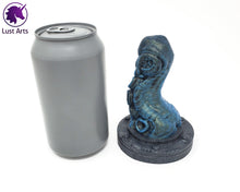Load image into Gallery viewer, Preview photo rotating around a pre-made Tentacle adult toy next to a standard size soda can for scale