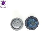 Load image into Gallery viewer, Top view preview photo of a pre-made Tentacle adult toy next to a standard size soda can for scale