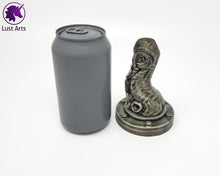 Load image into Gallery viewer, Preview photo rotating around a pre-made Tentacle adult toy next to a standard size soda can for scale