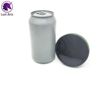 Load image into Gallery viewer, Preview photo of the underside of a pre-made Tentacle adult toy next to a standard size soda can for scale