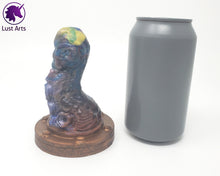 Load image into Gallery viewer, Preview photo rotating around a pre-made Tentacle adult toy next to a standard size soda can for scale