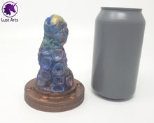 Load image into Gallery viewer, Preview photo rotating around a pre-made Tentacle adult toy next to a standard size soda can for scale