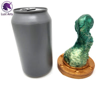 Load image into Gallery viewer, Preview photo rotating around a pre-made Tentacle adult toy next to a standard size soda can for scale