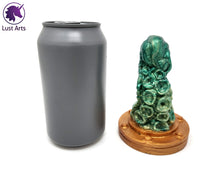 Load image into Gallery viewer, Preview photo rotating around a pre-made Tentacle adult toy next to a standard size soda can for scale