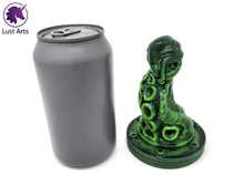 Load image into Gallery viewer, Preview photo rotating around a pre-made Tentacle adult toy next to a standard size soda can for scale