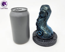 Load image into Gallery viewer, Preview photo rotating around a pre-made Tentacle adult toy next to a standard size soda can for scale