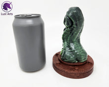 Load image into Gallery viewer, Preview photo rotating around a pre-made Tentacle adult toy next to a standard size soda can for scale
