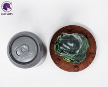 Load image into Gallery viewer, Preview photo above a pre-made Tentacle adult toy next to a standard size soda can for scale