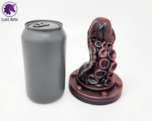 Load image into Gallery viewer, Preview photo rotating around a pre-made Tentacle adult toy next to a standard size soda can for scale