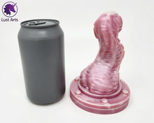 Load image into Gallery viewer, Preview photo rotating around a pre-made Tentacle adult toy next to a standard size soda can for scale
