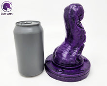 Load image into Gallery viewer, Preview photo rotating around a pre-made Tentacle adult toy next to a standard size soda can for scale