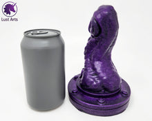 Load image into Gallery viewer, Preview photo rotating around a pre-made Tentacle adult toy next to a standard size soda can for scale