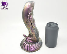 Load image into Gallery viewer, A Lust Burster insertable sits next to a soda can on a white background.