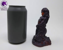 Load image into Gallery viewer, Preview photo rotating around a pre-made Mermaid adult toy next to a standard size soda can for scale