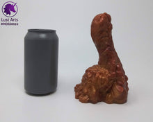 Load image into Gallery viewer, Preview photo of pre-made toy next to a standard size soda can for scale