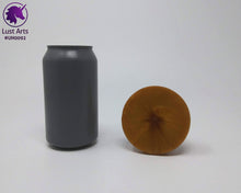 Load image into Gallery viewer, Preview photo of pre-made toy next to a standard size soda can for scale