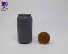Load image into Gallery viewer, Preview photo of pre-made toy next to a standard size soda can for scale