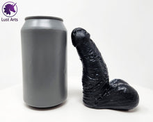 Load image into Gallery viewer, Frank&#39;s Monster adult toy next to a soda can for scale
