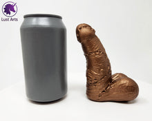 Load image into Gallery viewer, Frank&#39;s Monster adult toy next to a soda can for scale
