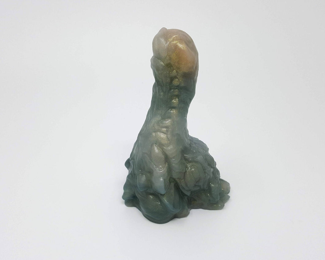 Photo of a Mosswood Dragon fantasy-themed adult toy in original color Mosswood