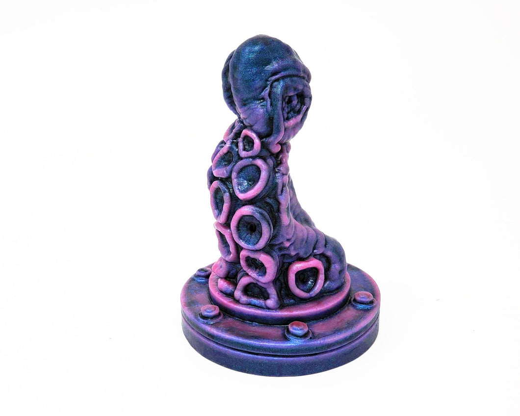 A Tentacle dildo from Lust Arts in an example custom color combination on a white background